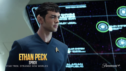 Ethan Peck as Spock