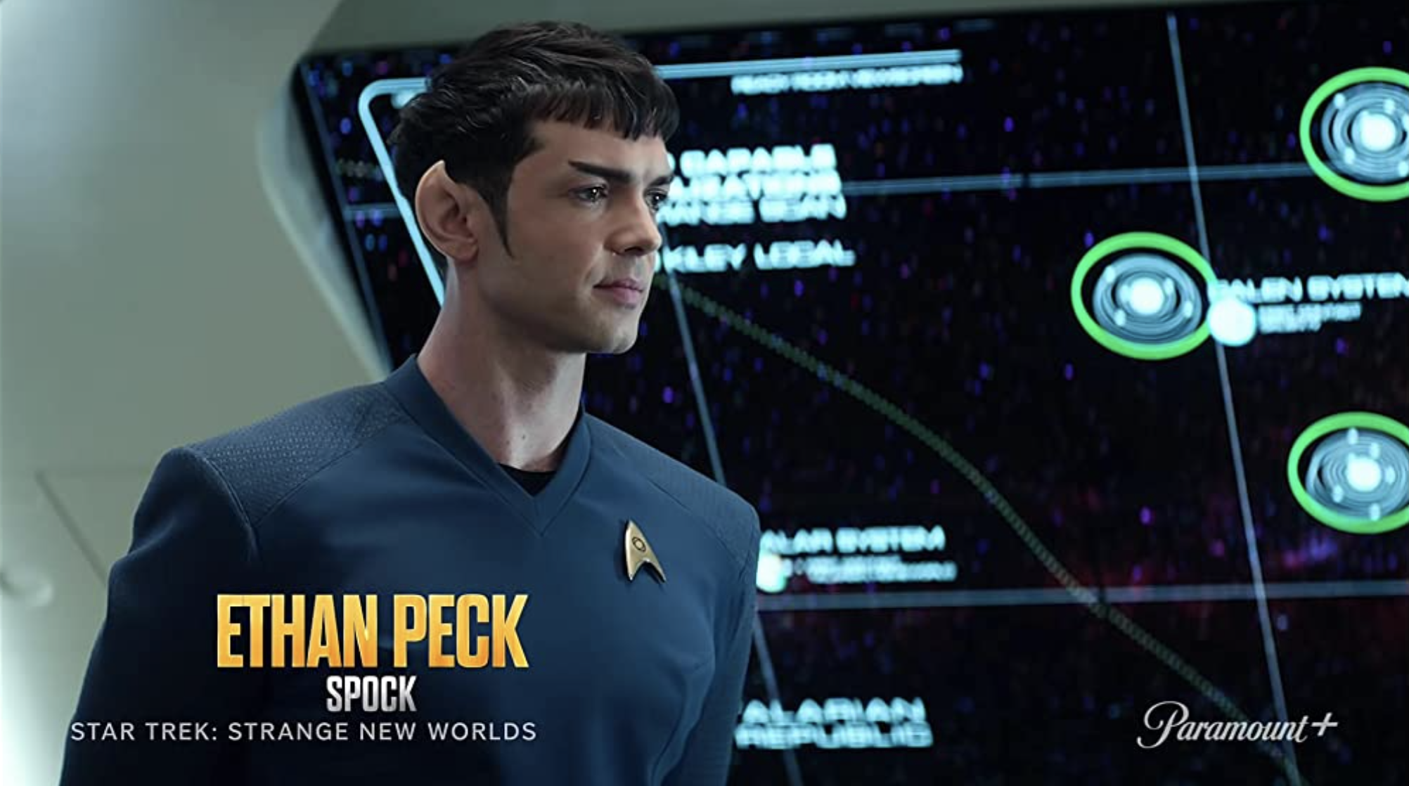Ethan Peck as Spock