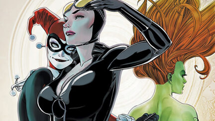 harley quinn catwoman poison ivy