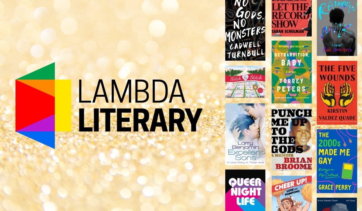 Some of the 2022 Lambda finalist across different categories next to the Lambda logo. Image: Lambda and Alyssa Shotwell.