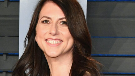 Mackenzie Scott grins