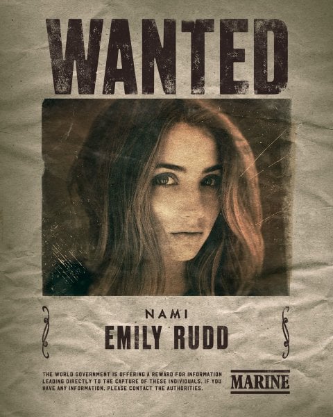 Emily Rudd cast photo One Piece. (image: Netflix)