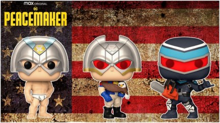 Funko Pops for 'Peacemaker'