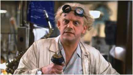 Christopher Lloyd in 'Back to the Future'