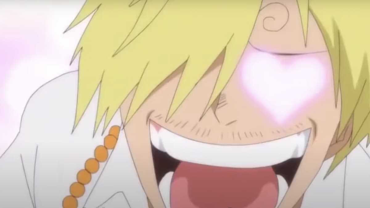 Sanji filled with excited lust