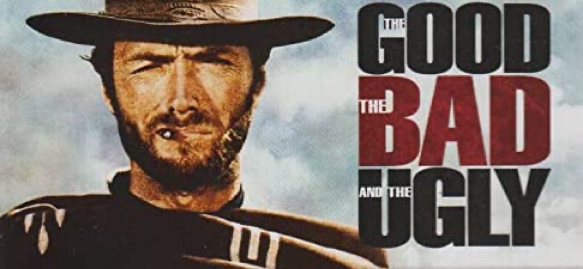 The Good, the Bad and the Ugly box art.