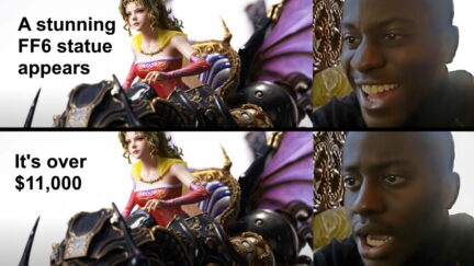 Final Fantasy 6 statue too expensive