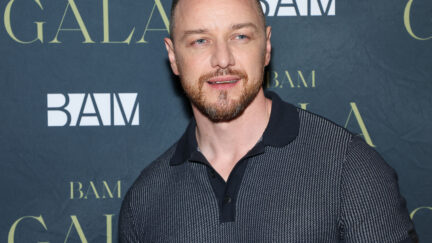 James McAvoy at Cyrano premiere