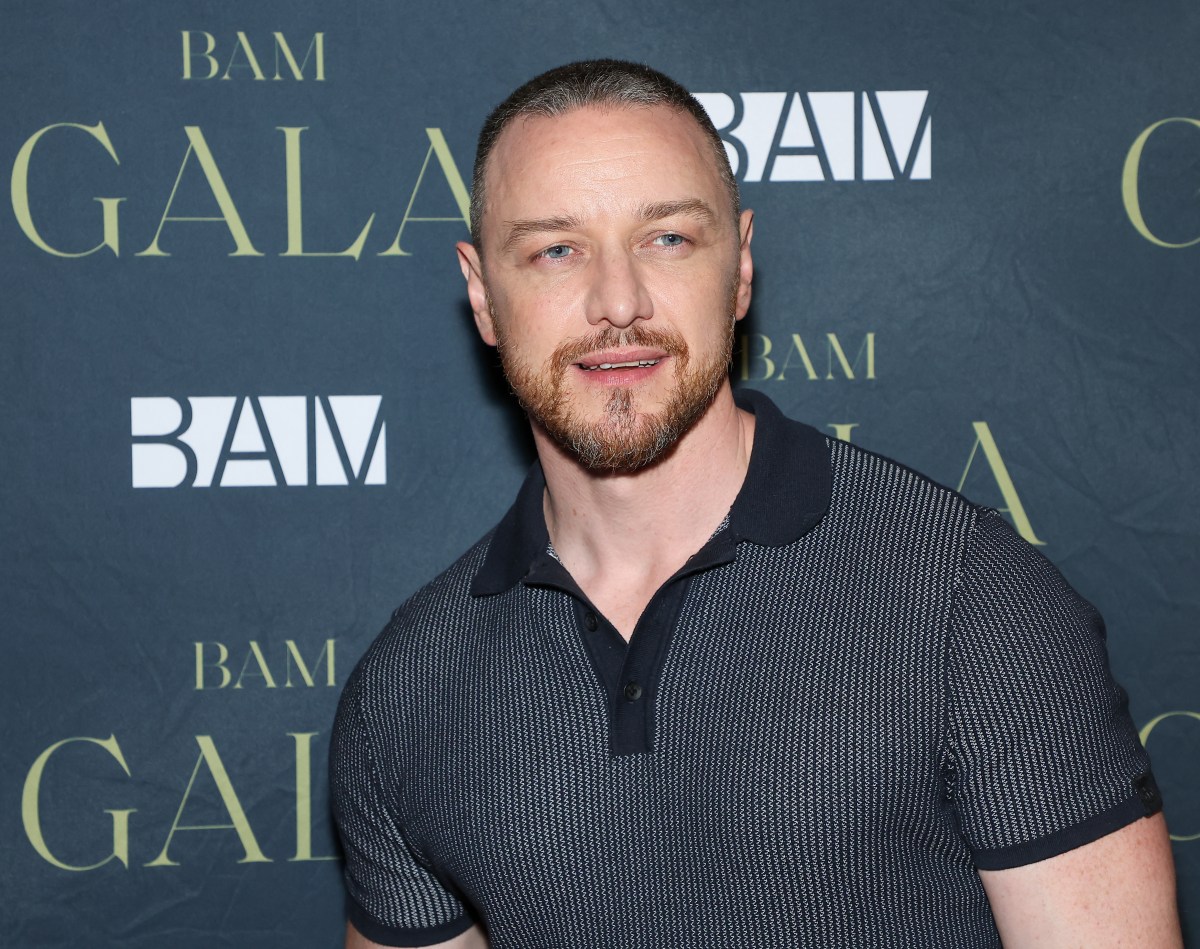 James McAvoy at Cyrano premiere