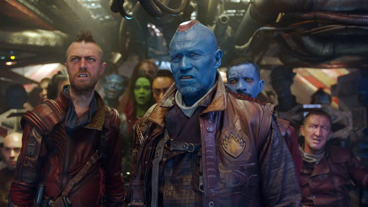 Michael Rooker as Yondu in Guardians of the Galaxy Vol. 2