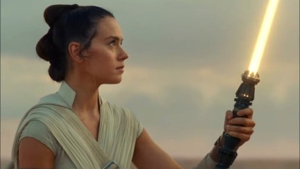 Daisy Ridley as Rey in 'Star Wars: The Rise of Skywalker'