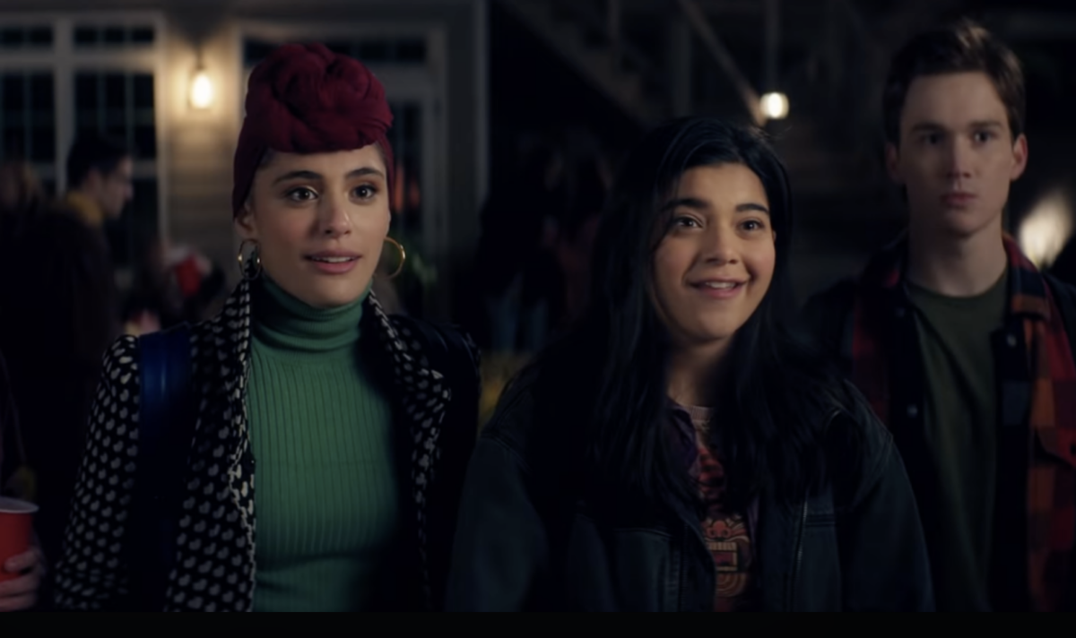 Kamala and her friends in Ms Marvel