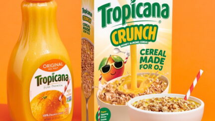 Tropicana's New Cereal