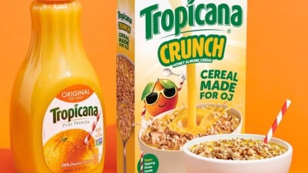 Tropicana's New Cereal