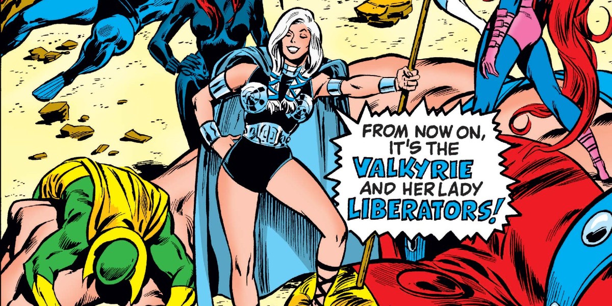 Valkyrie Avengers Comic 83