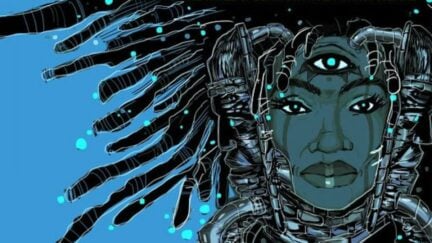 Cover of Afrofuturism by Ytasha L. Womack. Image: Chicago Review Press.