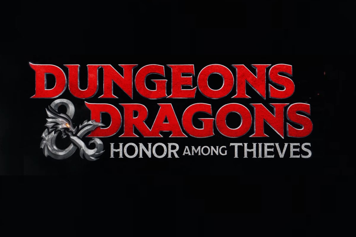 Reading text "Dungeons & Dragons: Honor Among Thieves."