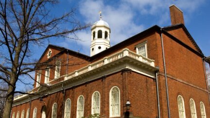Harvard University campus in Cambridge, Massachussets
