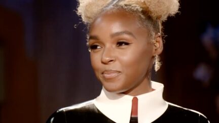 janelle monae speaks on themself at the red table