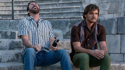Nic Cage and Pedro Pascal in the Unbearable Weight of Massive Talent