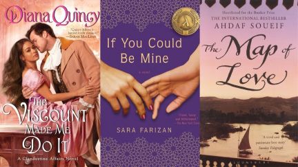 Three books by authors of MENA and/or Arab heritage. Image: Avon Books, Algonquin Young Readers, and Bloomsbury.