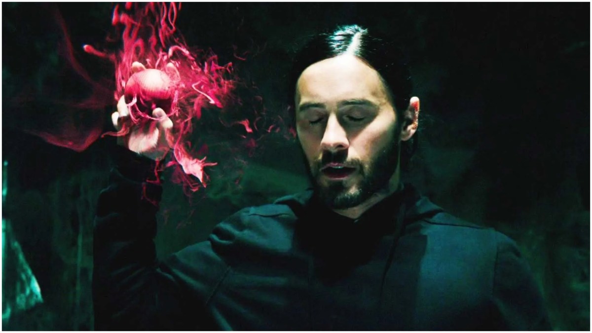 Jared Leto plays ball in 'Morbius'