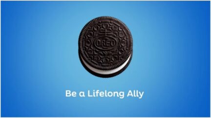Oreos Pride Campaign: be a lifelong ally
