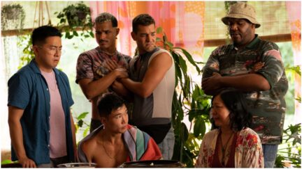 The cast of 'Fire Island'.