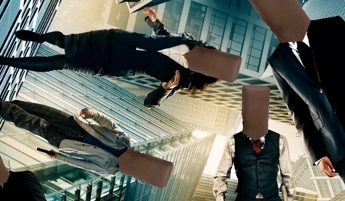 Smooth snicker bars over heads of Inception poster. Image: Warner Bros, Reddit, and Alyssa Shotwell.