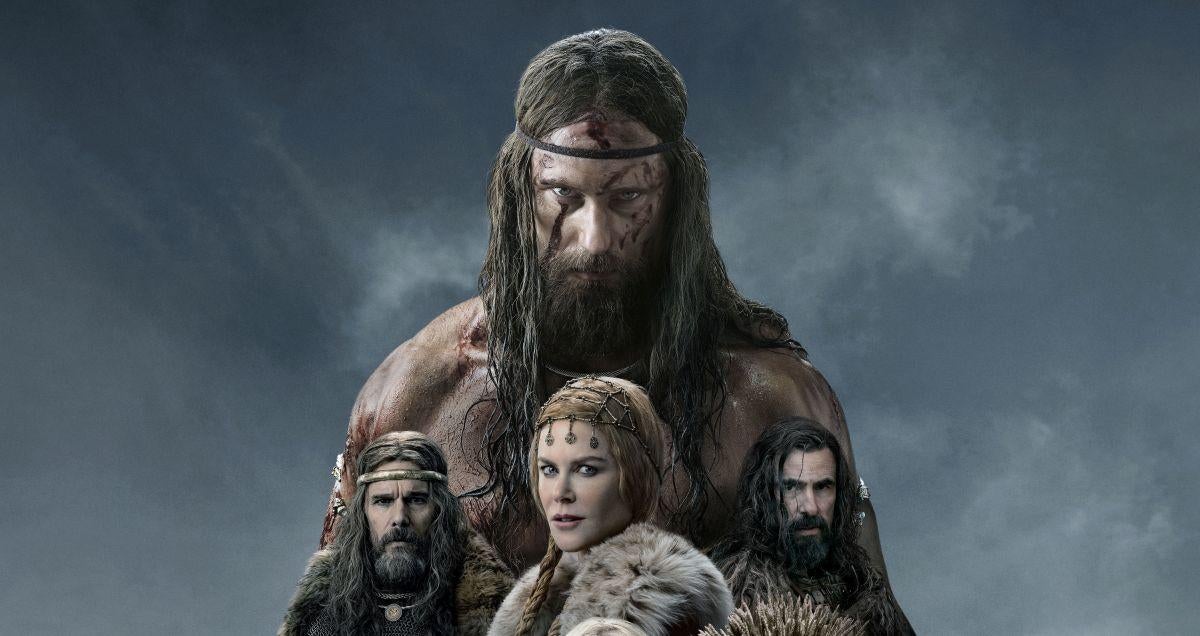 Movie poster for The Northman.