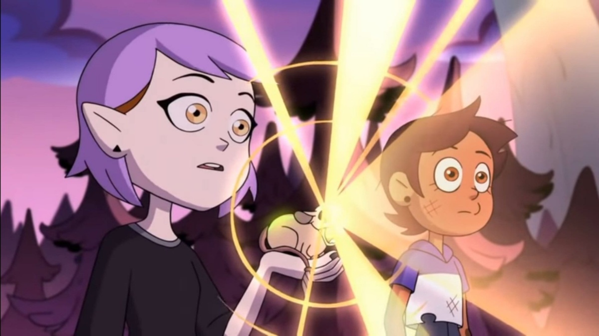 Luz and Amity in The Owl House.