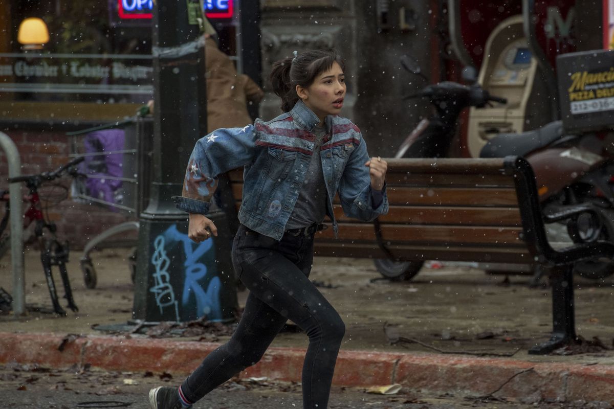 America Chavez running Dr.  Strange 2