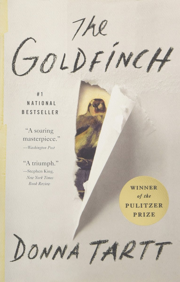 cover art for donna tartt's the goldfinch