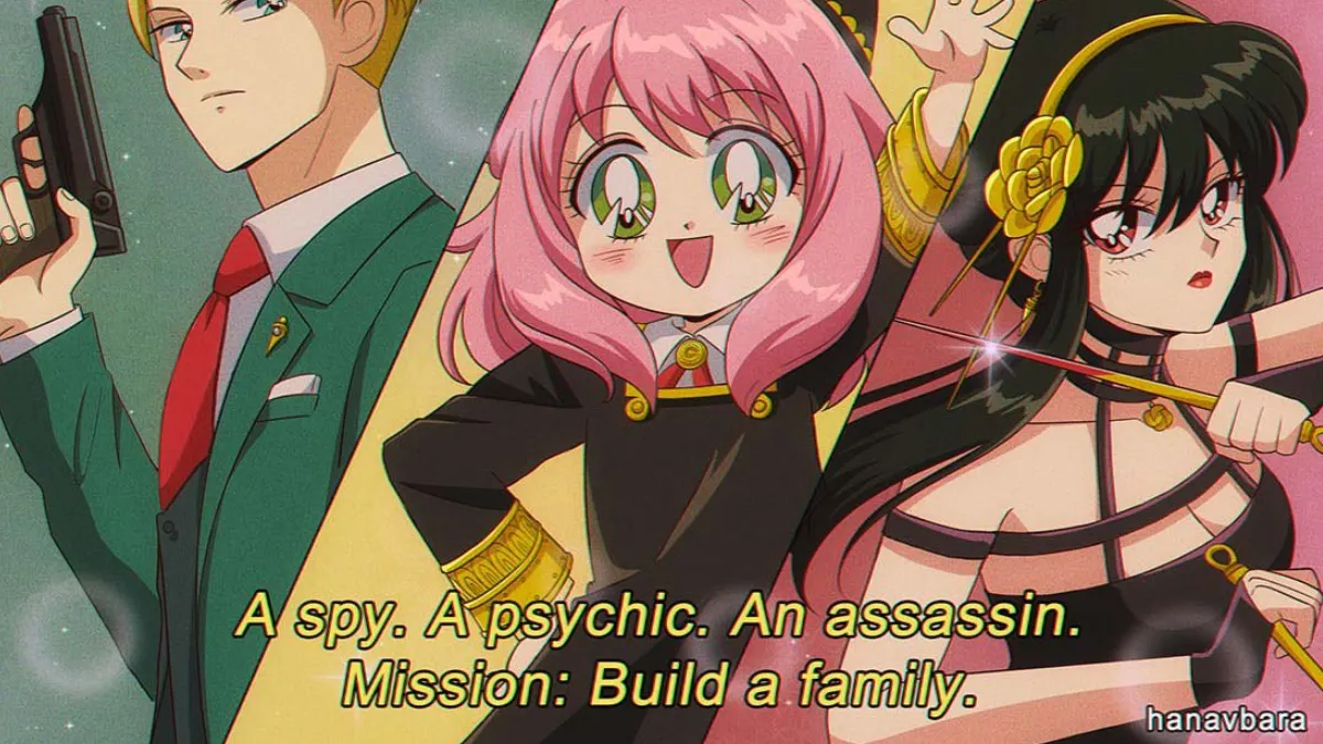 Adorable Spy x Family 90s Anime Aesthetic Fanart Goes Viral