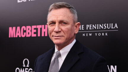 Daniel Craig at the premiere of Macbeth