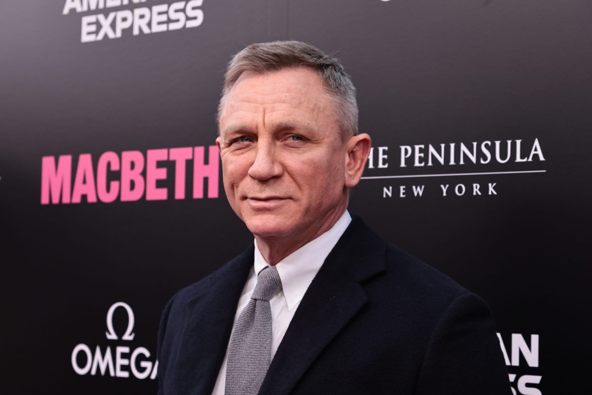 Daniel Craig at the premiere of Macbeth