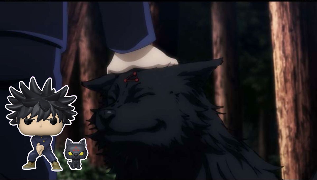 Funko Megumi and Divine Dog