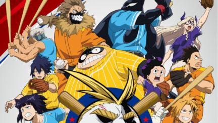 My Hero Academia going up to bat