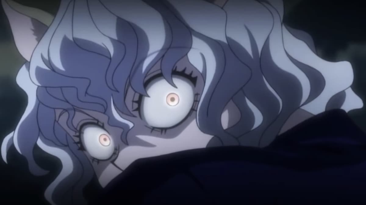 Neferpitou being terrifying in Hunter x Hunter