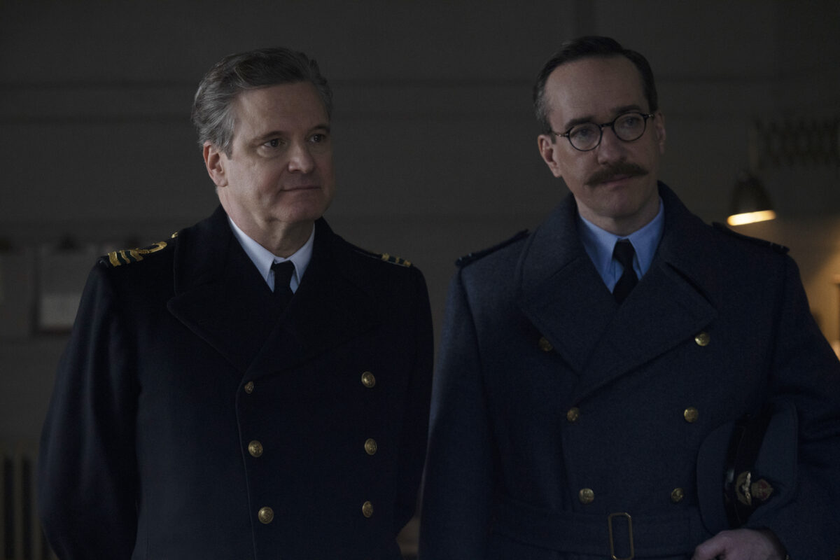 Colin Firth and Matthew Macfadyen in Operation Mincemeat