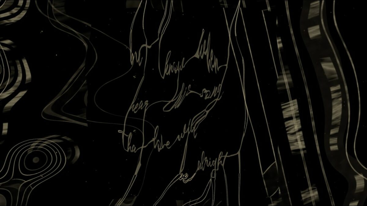 Official art for Yoko Ono tribute album Ocean Child