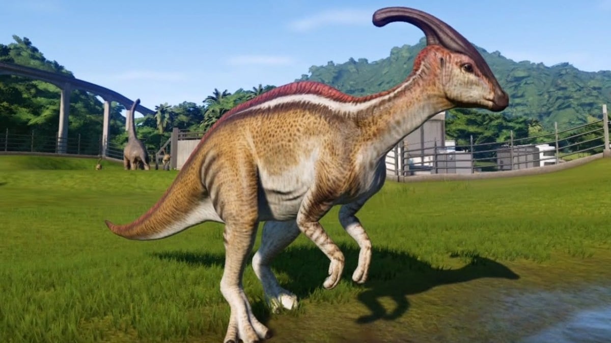 Parasaurolophus in Jurassic World Evolution
