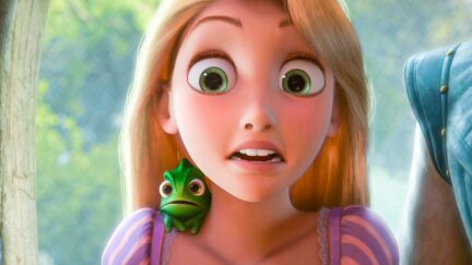 Mandy Moore as Rapunzel in Disney's Tangled