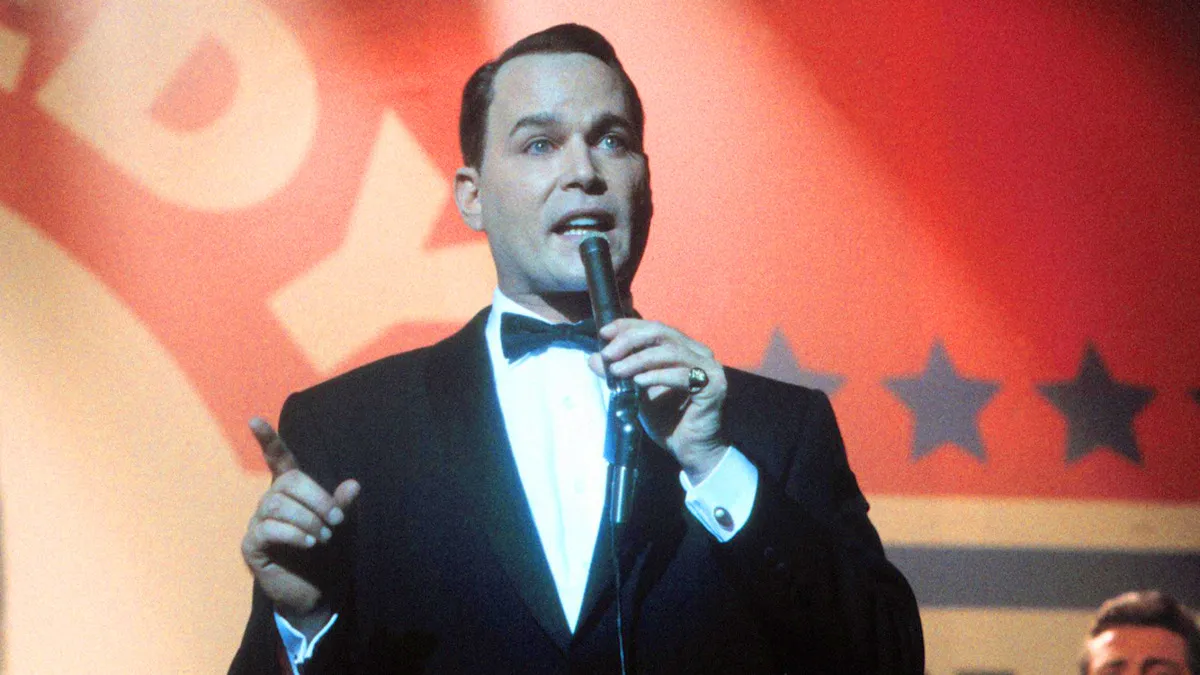 Ray Liotta as Frank Sinatra in The Rat Pack