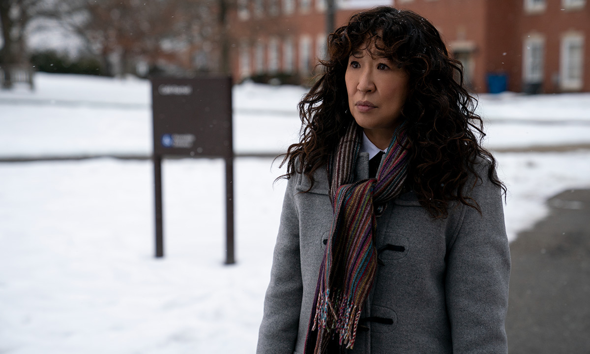 Sandra Oh as Ji-Yoon on The Chair