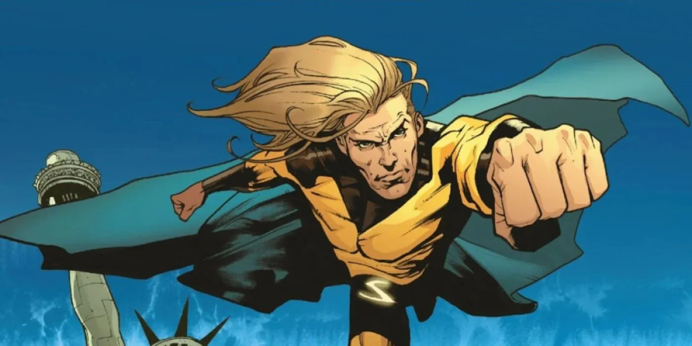 The Sentry superhero in Marvel Comics