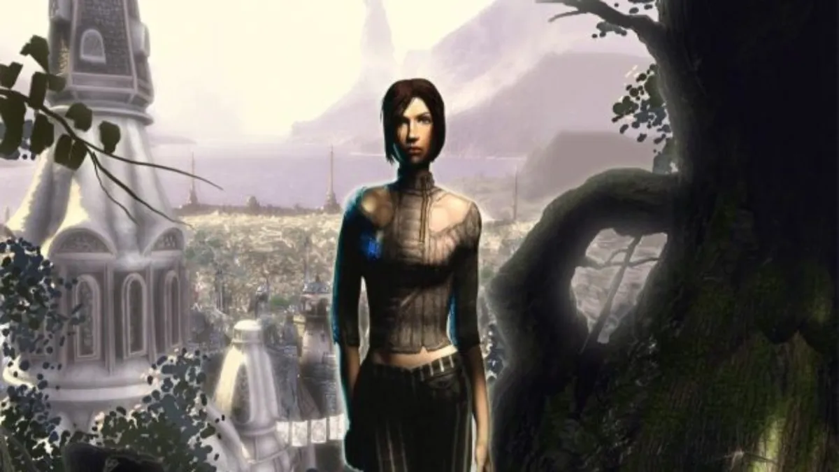 April Ryan in 'The Longest Journey' game