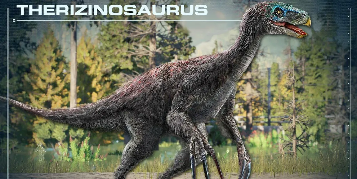 Therizinosaurus in Jurassic World Evolution 2