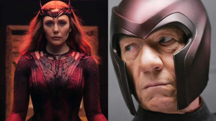 Wanda Maximoff and Magento in the Marvel world