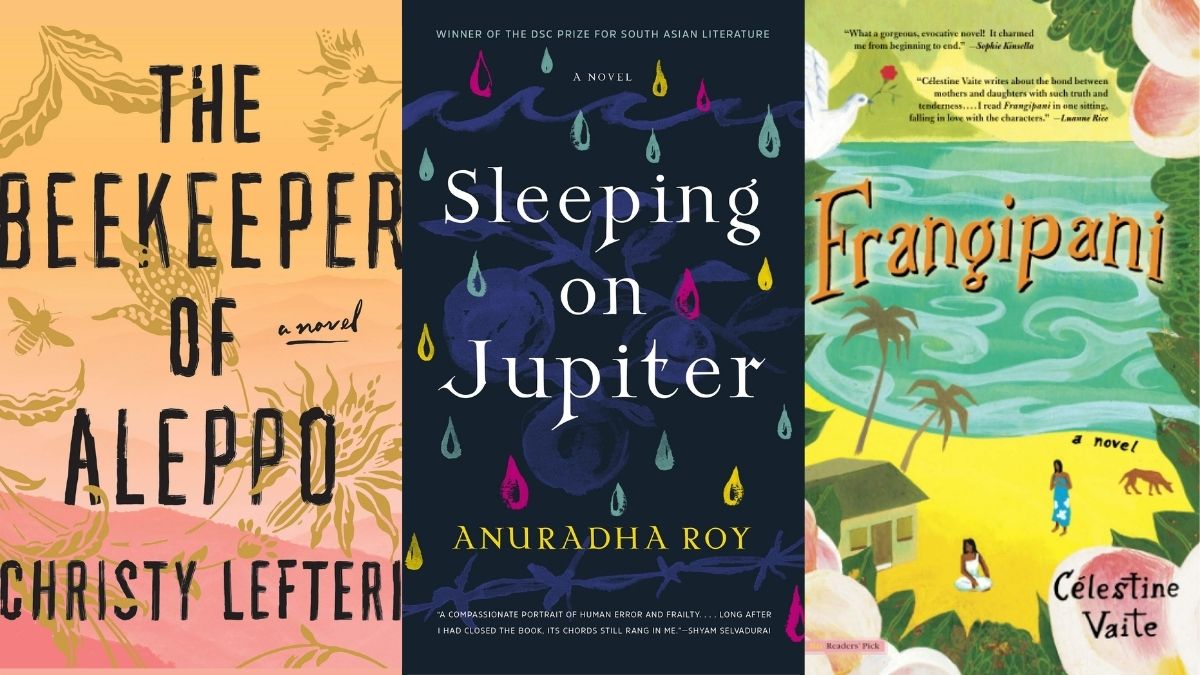 Thee books by women with older AAPI authors. Image: Ballantine Books, Graywolf Press, and Back Bay Books.